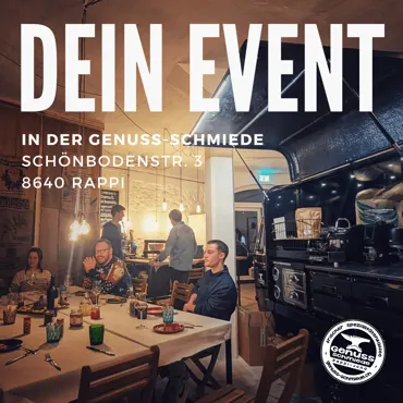 Dein Event in der Genuss-Schmiede