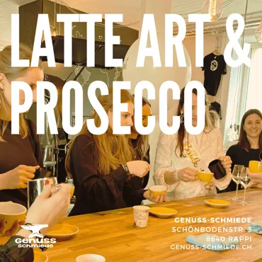 Latte Art & Prosecco