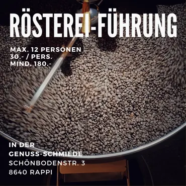 Rösterei-Führung Gruppen 1.5h