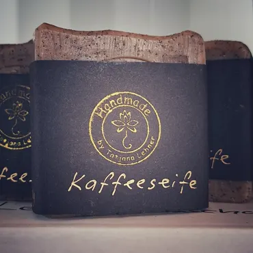 Kaffeeseife zum Duschen