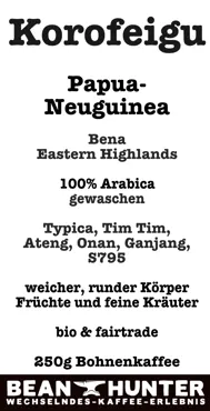 Abonnement - BeanHunter 250g