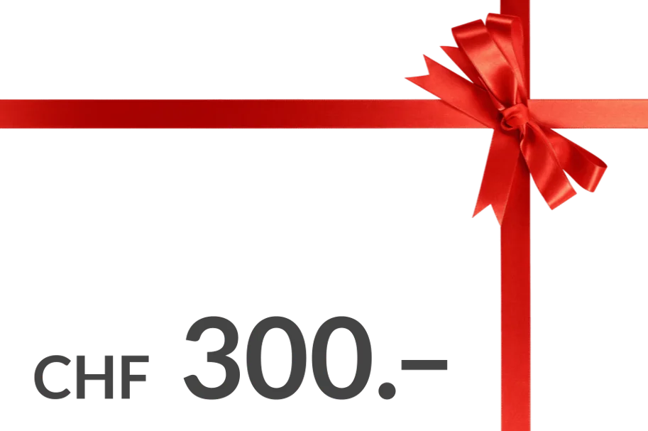 Gutschein/Geschenkkarte CHF 300.00 